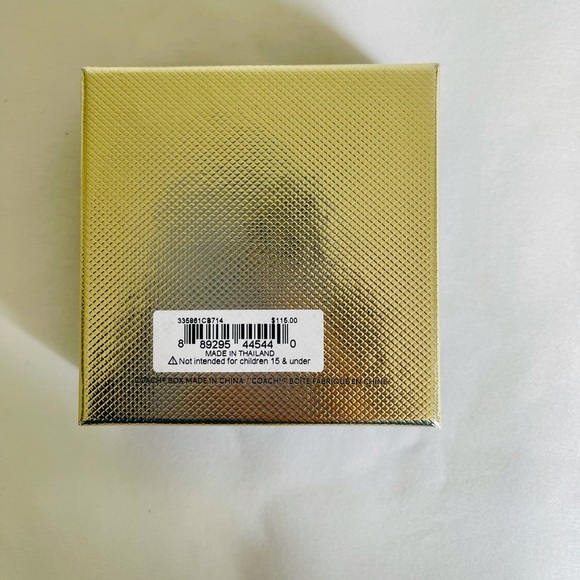 Coach Necklace and Earrings Gift Set - Picture 12 of 12